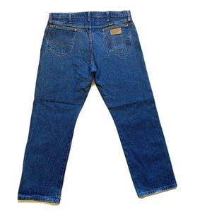 Vintage Wrangler‎ Jeans Mens 36x30 Straight Leg 13MWZPW US Fabric Western Cowboy